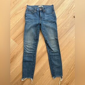 Madewell Jean - 9” High-Rise Skinny Crop